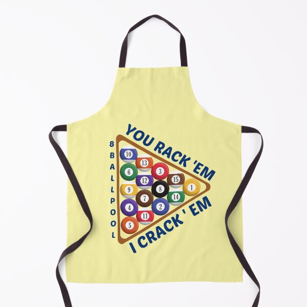 Item preview, You Rack 'Em I Crack 'Em - Funny Billiard Saying designed and sold by shopaminute.