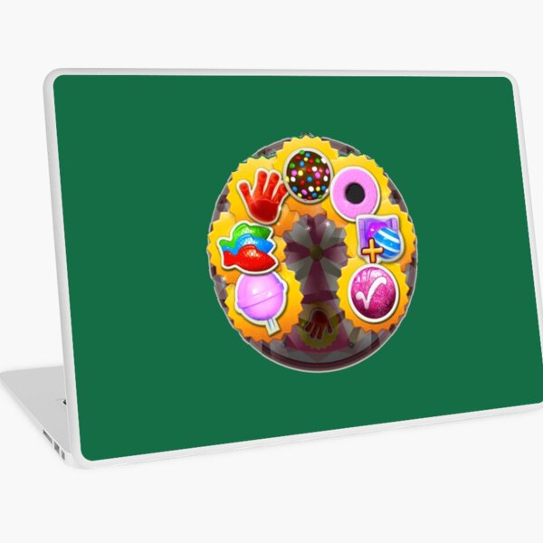 Candy Crush Saga Laptop Skins for Sale