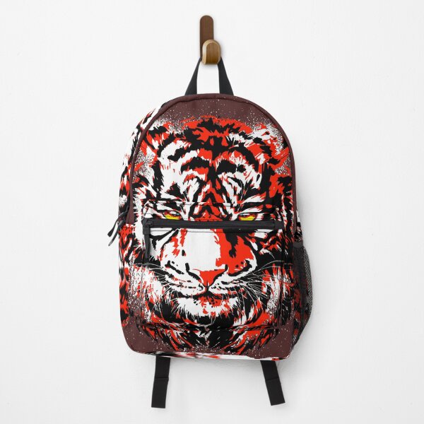 Item preview, Red Tiger Head - Realistic Tiger Eyes designed and sold by BigWildKiwi.