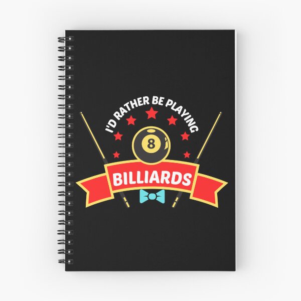 Artikelvorschau, Ich würde eher Billard spielen - lustiges Billard-Sprichwort entworfen und verkauft von shopaminute.