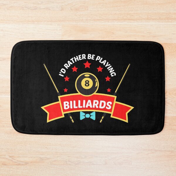 Artikelvorschau, Ich würde eher Billard spielen - lustiges Billard-Sprichwort entworfen und verkauft von shopaminute.
