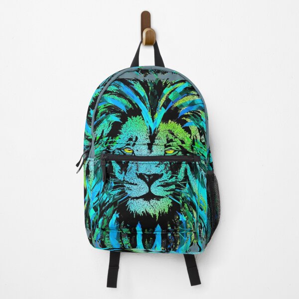 Item preview, Bluish Grey Lion Head - Lion Portrait - Tigazprint designed and sold by BigWildKiwi.