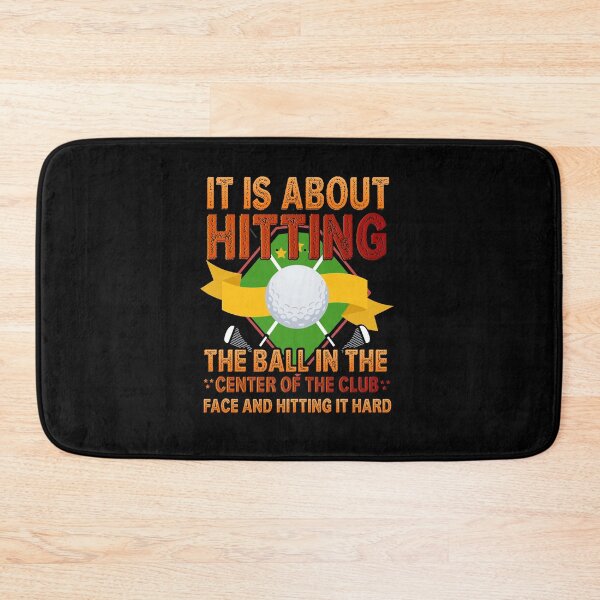 Item preview, IT IS ABOUT HITTING GOLF Funny Design for Golf Lovers designed and sold by Shuvra Gain.