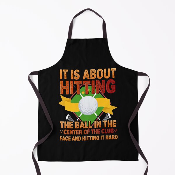 Item preview, IT IS ABOUT HITTING GOLF Funny Design for Golf Lovers designed and sold by Shuvra Gain.