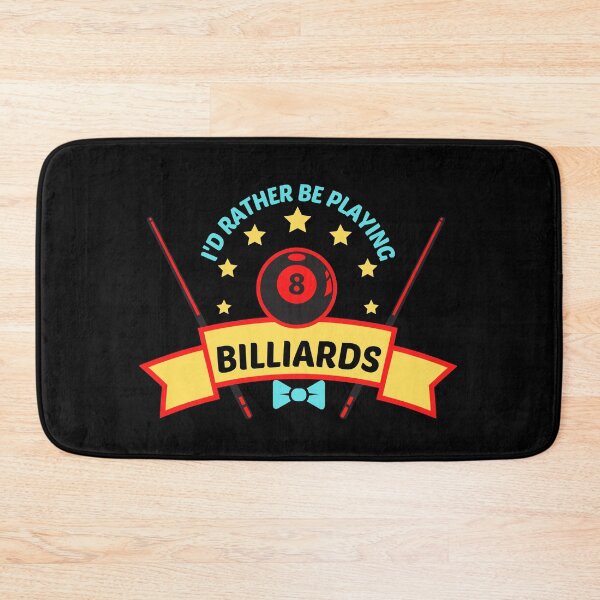 Artikelvorschau, Ich würde eher Billard spielen - lustiges Billard-Sprichwort entworfen und verkauft von shopaminute.