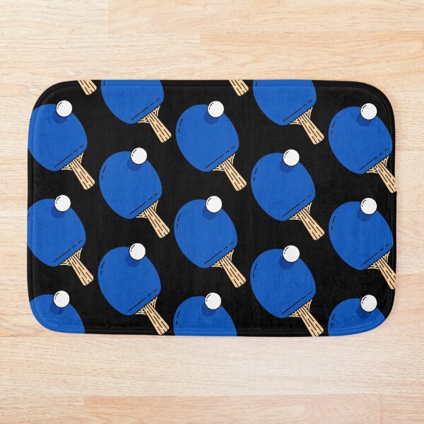 Item preview, Patrón de ping-pong - Versión azul en negro - Table Tennis Pingpong Master designed and sold by Millusti.