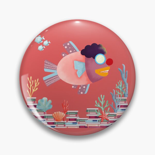 Item preview, Clown Book Fish designed and sold by tmdaliggr.