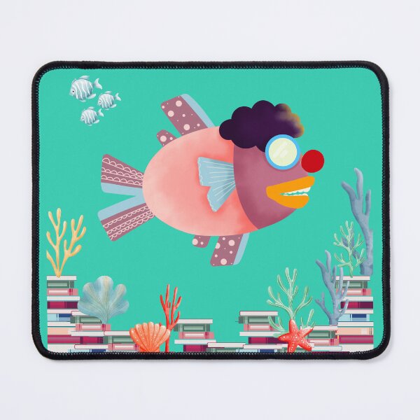 Aperçu de l'œuvre Poisson-livre clown créée et vendue par tmdaliggr.
