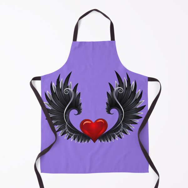 Item preview, Dark Angel Wings & Heart designed and sold by BiancaDPetals.