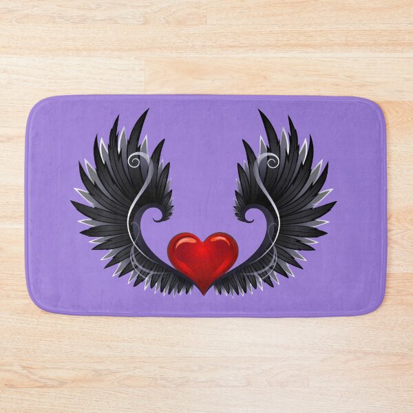 Item preview, Dark Angel Wings & Heart designed and sold by BiancaDPetals.