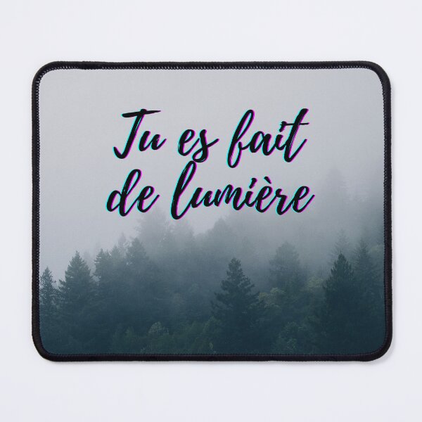 Item preview, I am made of light - popular french quotes theme gifts designed and sold by RebelliousRosee.