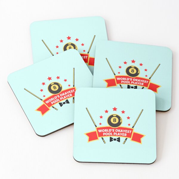 Item preview, World's Okayest Pool Player designed and sold by shopaminute.