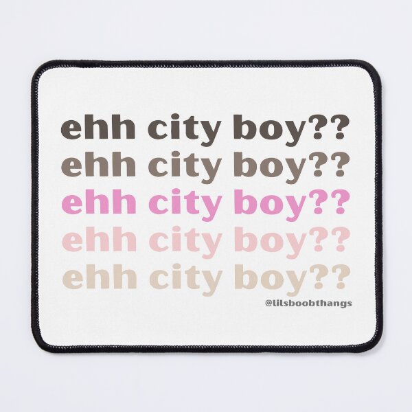 Item preview, Ehh city boy?? designed and sold by lilsboobthangs.