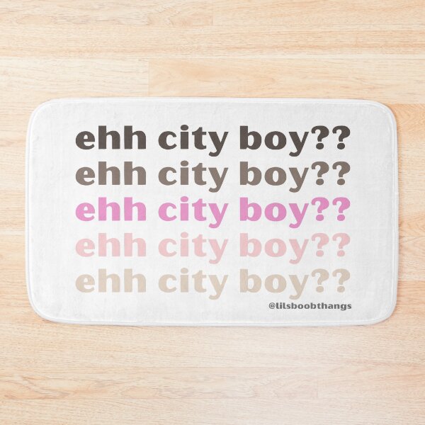 Item preview, Ehh city boy?? designed and sold by lilsboobthangs.