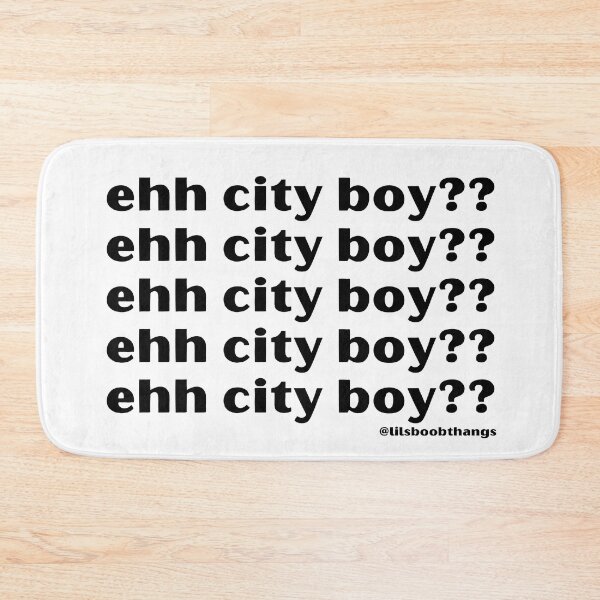 Item preview, Ehh city boy?? designed and sold by lilsboobthangs.