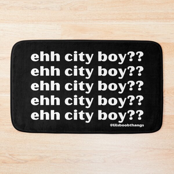 Item preview, Ehh city boy?? designed and sold by lilsboobthangs.