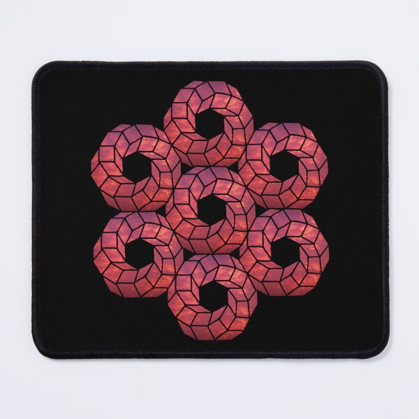 Item preview, Cube Torus Red Sky Mania designed and sold by createVisions.