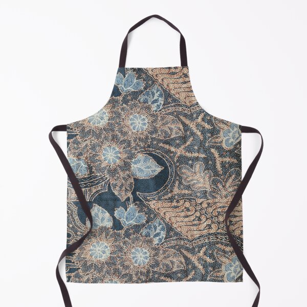 Item preview, Indonesia hand-drawn combination floral flower blue leaves plant batik pattern from Pekalongan designed and sold by Morcawork.
