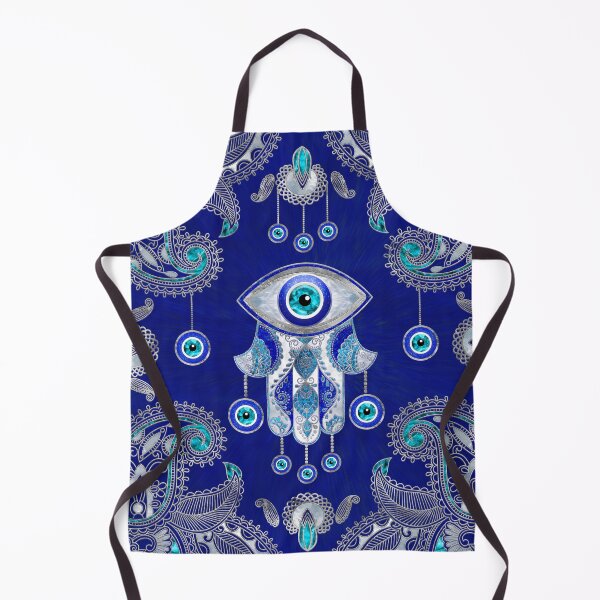 Item preview, Hamsa Hand -Evil Eye Amulet Ornament designed and sold by k9printart.