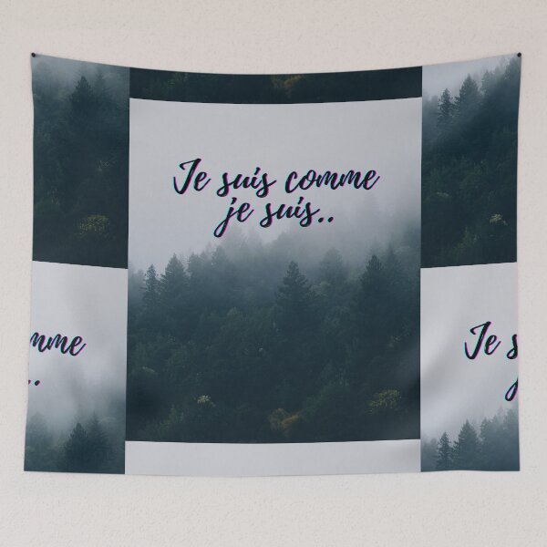 Item preview,  I am what I am - popular french quotes theme gifts  designed and sold by RebelliousRosee.