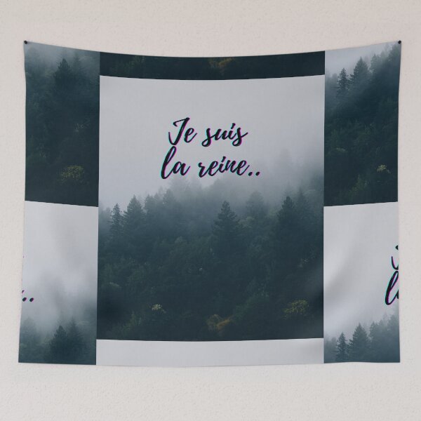 Item preview, I am the queen - popular french quotes theme gifts  designed and sold by RebelliousRosee.
