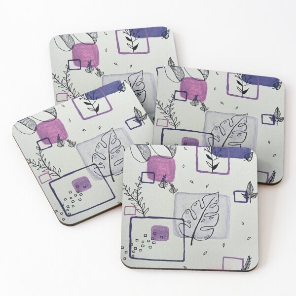 Item preview, Abstract shades of purple designed and sold by AkshayaArtWork.