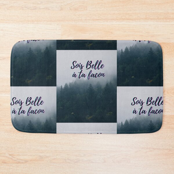 Item preview, Be beautiful in your own way - popular French quotes theme gifts  designed and sold by RebelliousRosee.