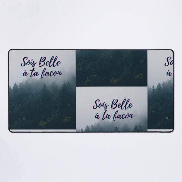 Item preview, Be beautiful in your own way - popular French quotes theme gifts  designed and sold by RebelliousRosee.