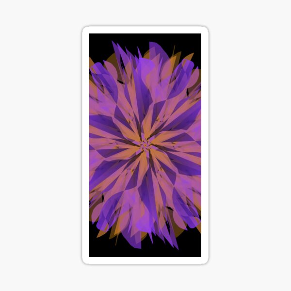 Item preview, gold and purple petals designed and sold by artbleed.