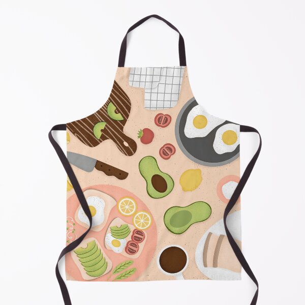 Item preview, Avocado Toast Flat Lay designed and sold by draftsxdoodles.