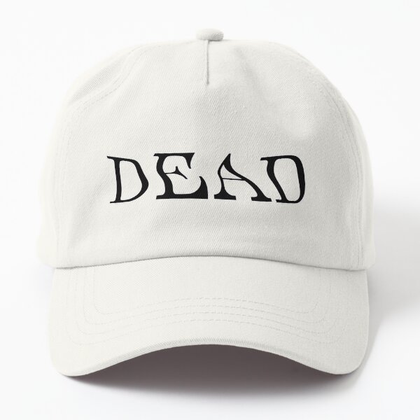 DEAD Wavy Plain Text Dad Hat