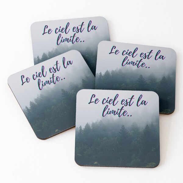 Item preview, Sky is not the limit - popular french quotes theme gifts  designed and sold by RebelliousRosee.