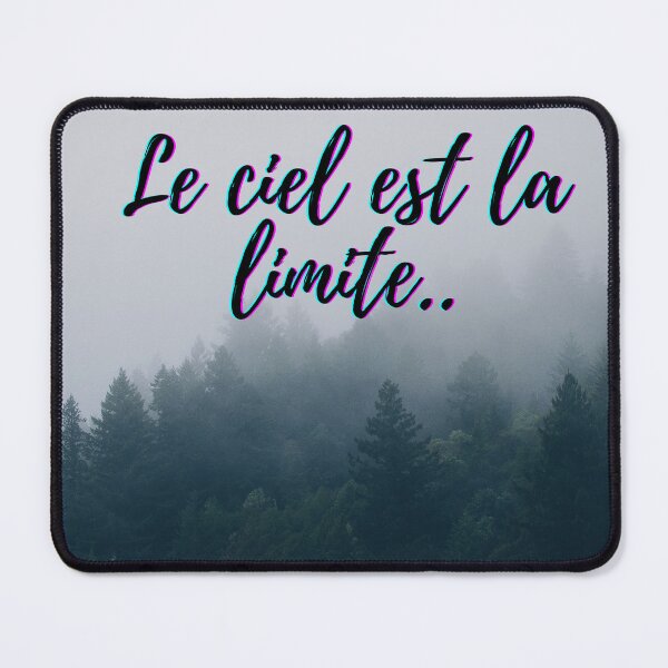 Item preview, Sky is not the limit - popular french quotes theme gifts designed and sold by RebelliousRosee.