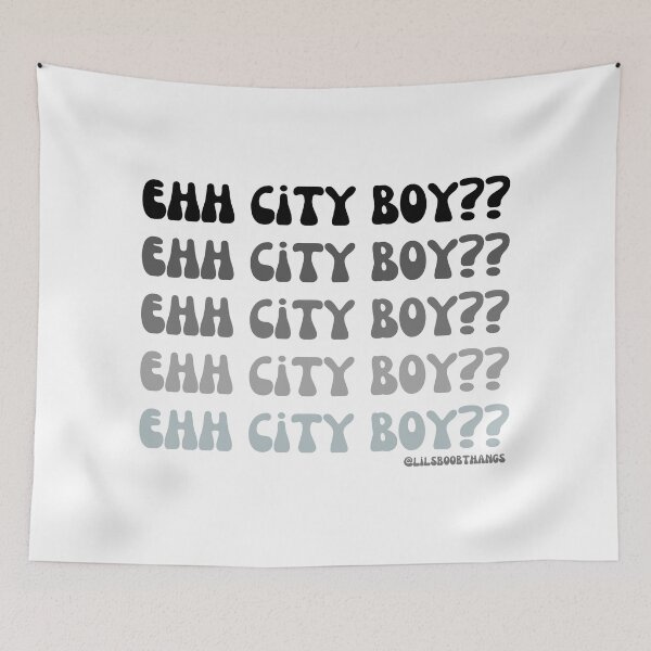 Item preview, Ehh city boy?? designed and sold by lilsboobthangs.