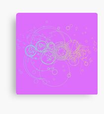 Time Lord Writing (vape_4) Canvas Print