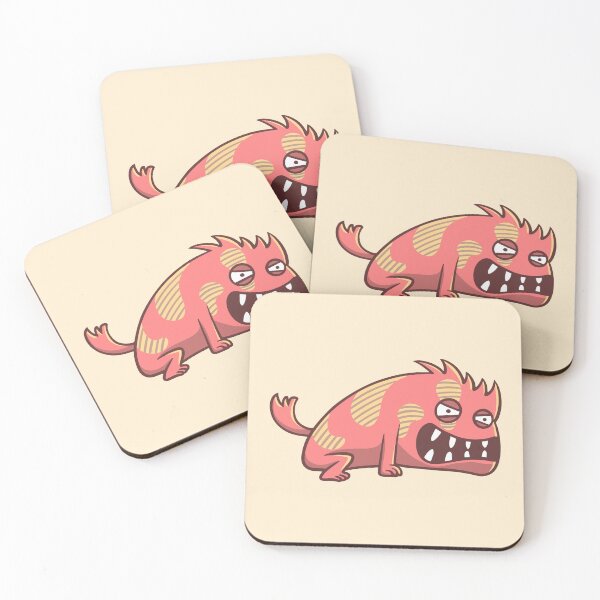 Item preview, Angry Red Dog Monster designed and sold by Goba Bali Studio.