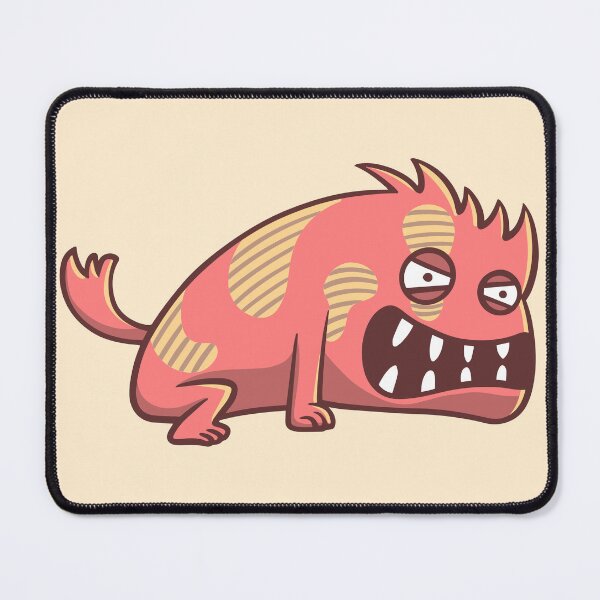 Item preview, Angry Red Dog Monster designed and sold by Goba Bali Studio.