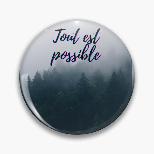 Item preview, Anything is possible - popular french quotes theme gifts  designed and sold by RebelliousRosee.