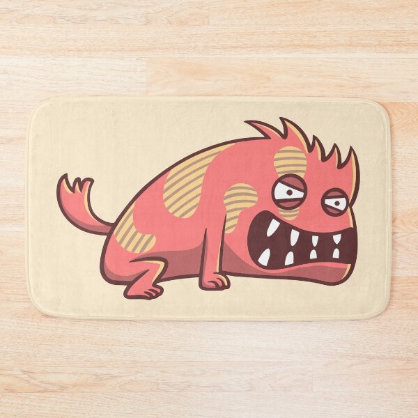 Item preview, Angry Red Dog Monster designed and sold by Goba Bali Studio.