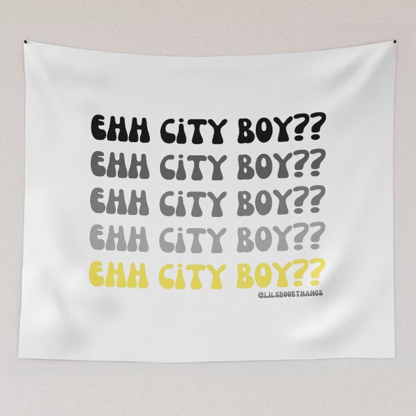 Item preview, Ehh city boy?? designed and sold by lilsboobthangs.