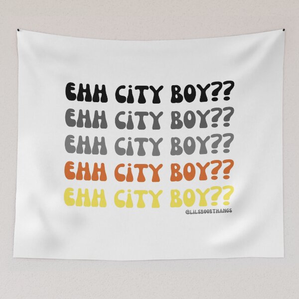 Item preview, Ehh city boy?? designed and sold by lilsboobthangs.