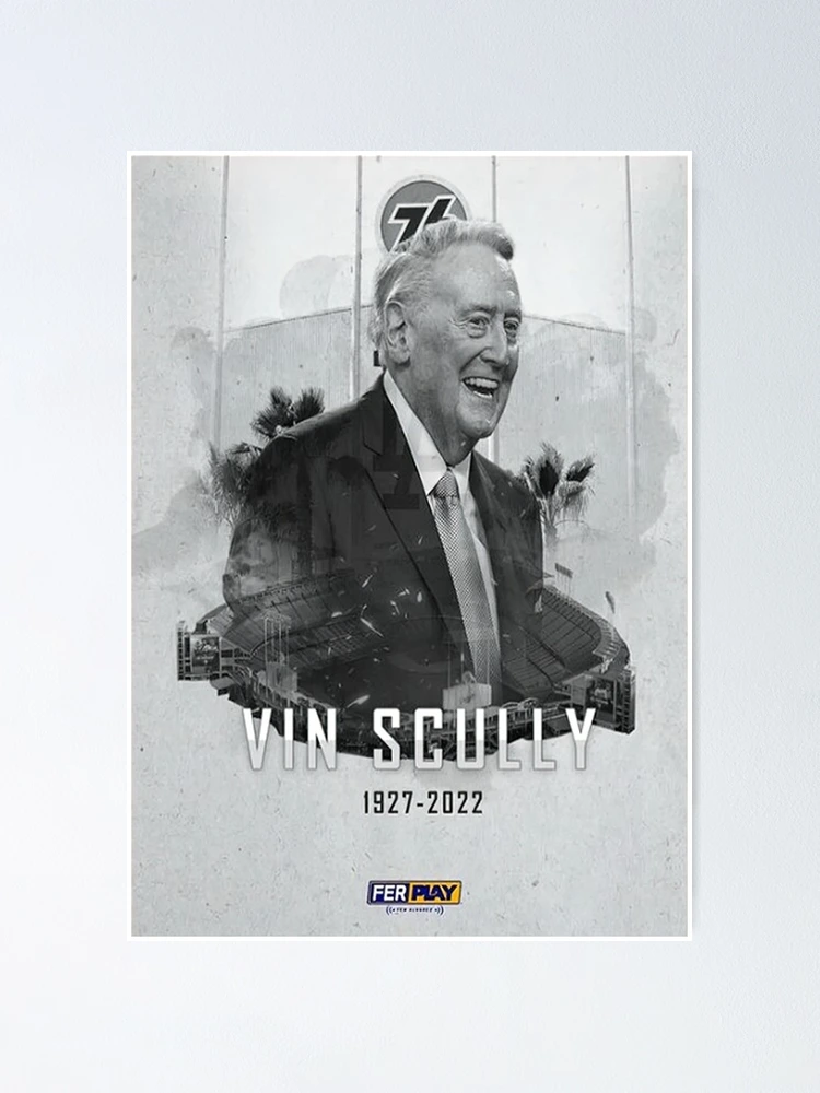 RIP Vin Scully 1927-2022 Forever The Voice Of The Dodgers Shirt t