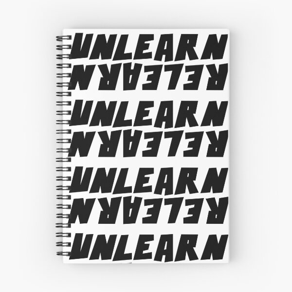 Item preview, UNLEARN RELEARN designed and sold by CRINGEWORTHY TEES.