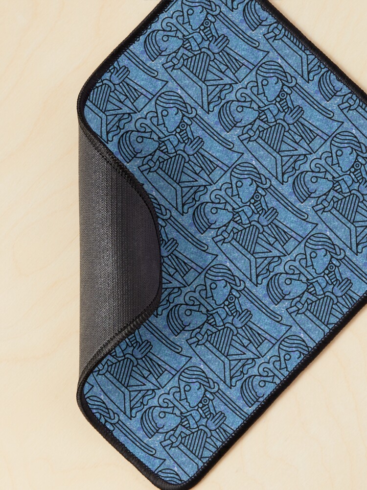 Thumbnail 2 of 5, Mouse Pad, The sacred Norse (viking) coupled designed and sold by Odinist.