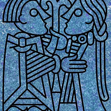 Artwork thumbnail, The sacred Norse (viking) coupled by Odinist