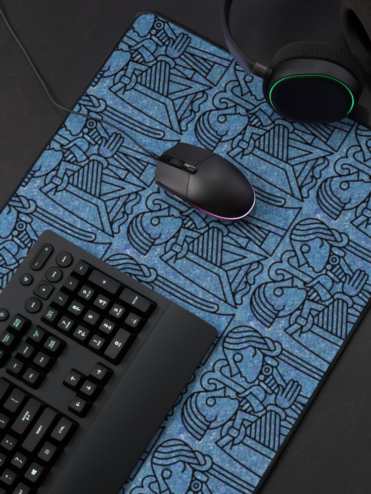 Thumbnail 4 of 5, Mouse Pad, The sacred Norse (viking) coupled designed and sold by Odinist.