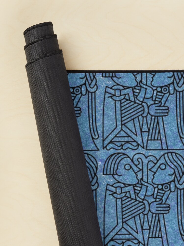 Thumbnail 2 of 5, Mouse Pad, The sacred Norse (viking) coupled designed and sold by Odinist.