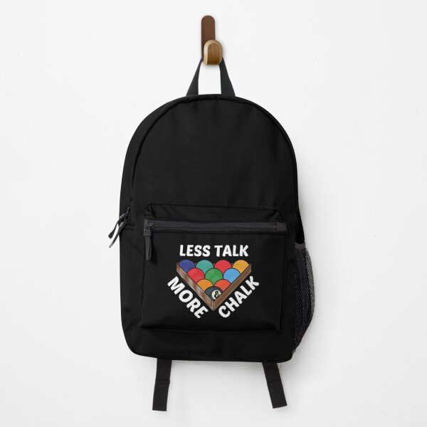 Item preview, Less Talk More Chalk - Funny Billiards Saying designed and sold by shopaminute.
