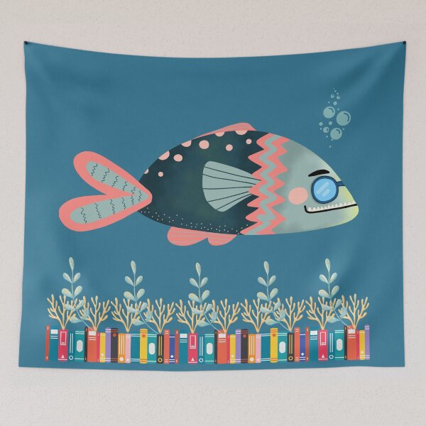 Item preview, Swimming Book Fish designed and sold by tmdaliggr.