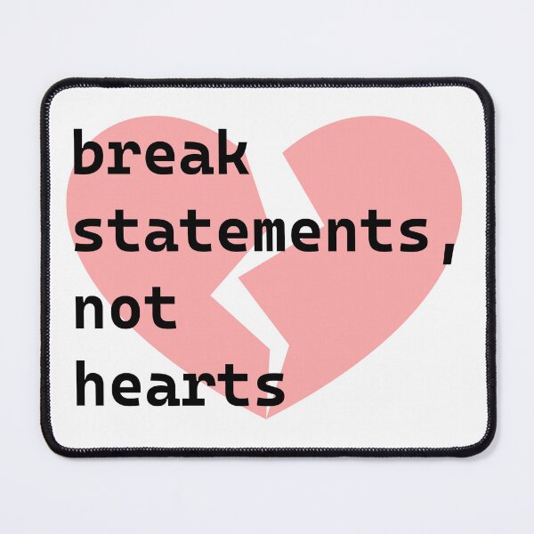 Item preview, Break Statements Not Hearts designed and sold by Saguiitay.